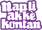 Logo N ap li ak kè kontan